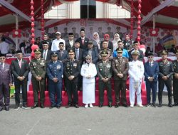 HUT RI ke-81, Kepala Kantah Gorontalo Utara Hadiri Upacara Bersama Forkopimda