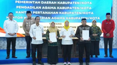Empat Lembaga Bersinergi, Sertifikasi Tanah Wakaf di Gorontalo Utara Dipercepat