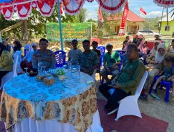 Dandim 1314/Gorut Ikuti Vicon Bersama Presiden Prabowo, Resmikan Jembatan dan Sarana Air Bersih di Iloheluma