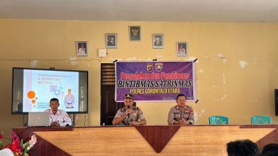 Polres Gorut Perkuat Karakter Pelajar Lewat Sosialisasi Revolusi Mental dan Wawasan Kebangsaan