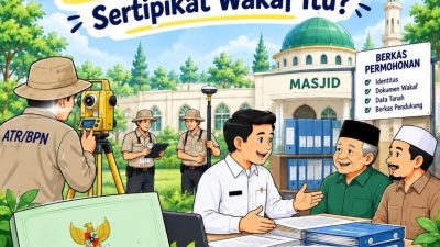 Kantah Gorut Edukasi Proses Sertifikasi Tanah Wakaf, Ini Tahapan yang Perlu Diketahui