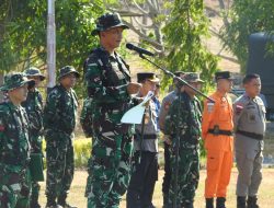 Siap Antisipasi Karhutla, Kodim 1314/Gorut Gelar Apel Gelar Pasukan   