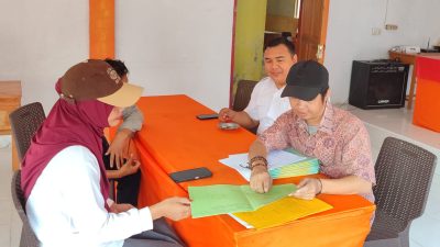 Kantah Gorut Jemput Bola, Sertifikat PTSL Diantar Langsung ke Rumah Warga