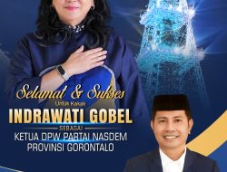 Dedy Dunggio Sambut Indrawati Gobel Pimpin Nasdem Gorontalo