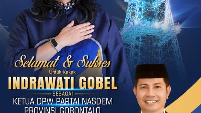 Dedy Dunggio Sambut Indrawati Gobel Pimpin Nasdem Gorontalo
