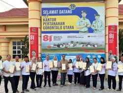 Kantah Gorut Terbitkan 50 Sertifikat Tanah Wakaf dan Rumah Ibadah, Rachmad: Sisa 16 Bidang Rampung Akhir September