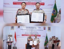 Perkuat Perlindungan Hak Atas Tanah, Kantah Gorut dan Polres Gorut Teken Kerja Sama