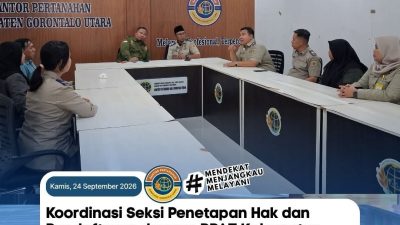Kantah Gorut dan PPAT Perkuat Sinergi, Dukung Implementasi Peralihan Hak 10 Hari