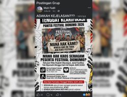 Viral di Medsos, Poster Somasi Panitia Festival Dionumo 2026 Soroti Kaos Seragam Peserta